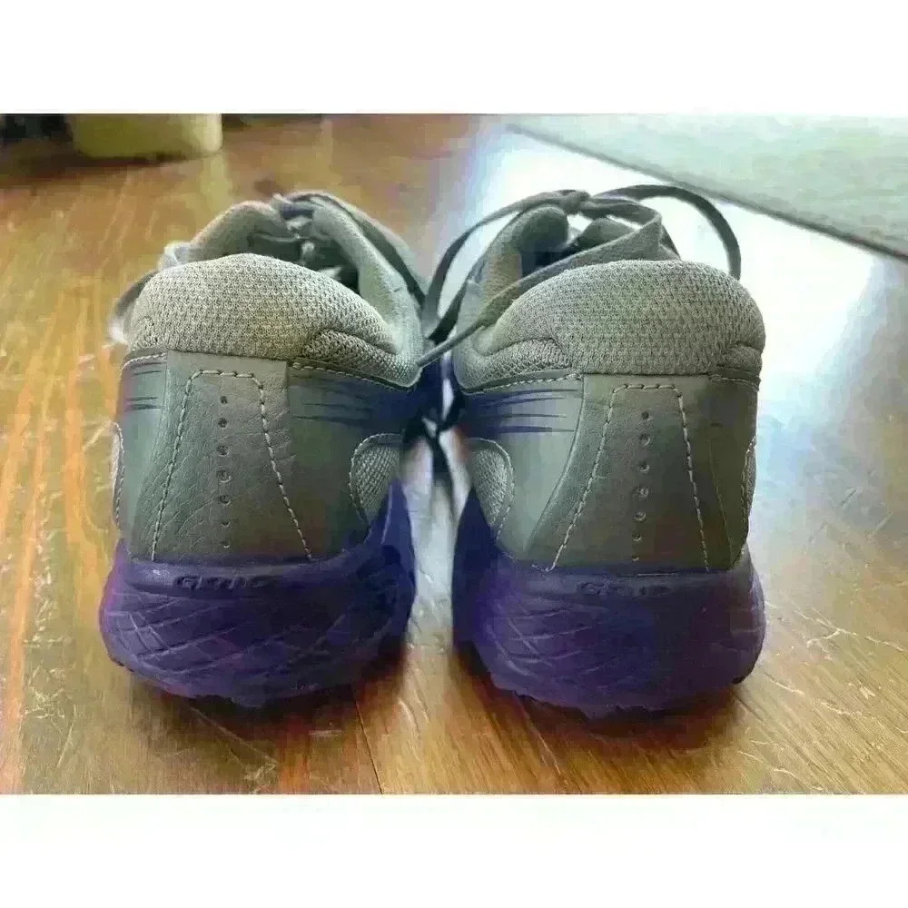 Saucony Gray/Purple Cohesion Lace Up Running Shoe,sz 9 - Picture 8 of 8